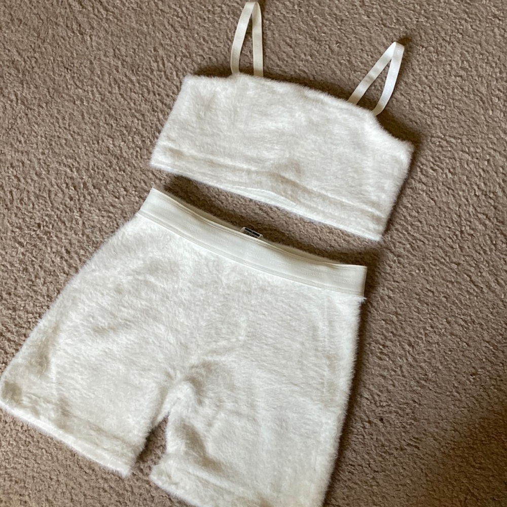 Gymshark Whitney Simmons Cream Lounge Set
